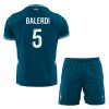 Conjunto (Camiseta+Pantalón Corto) Olympique de Marseille Balerdi 5 Segunda Equipación 2024-25 - Niño